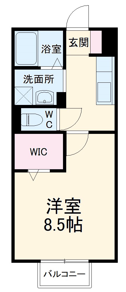 グランシャリオ花本の間取り