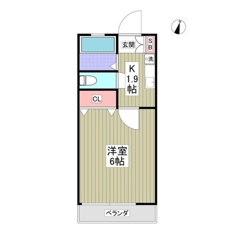 エヴィアンの間取り