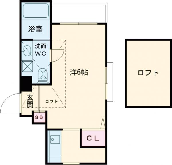 ベルケン北馬込の間取り