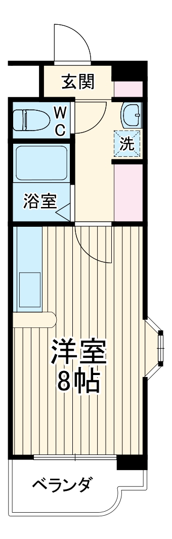 アルティア壱番館の間取り