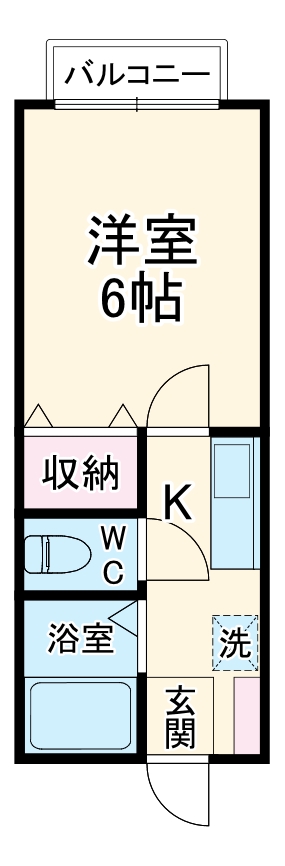 メゾネット協栄の間取り