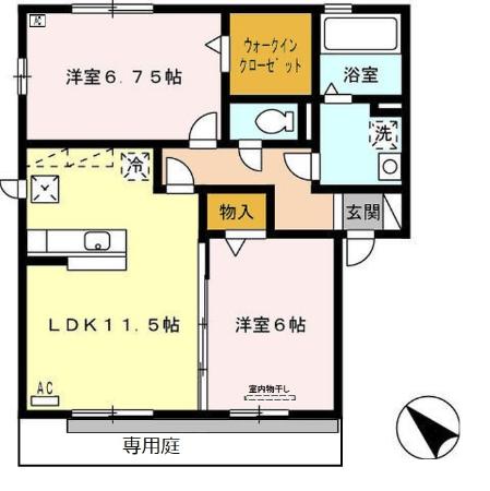 レセンテベルタの間取り