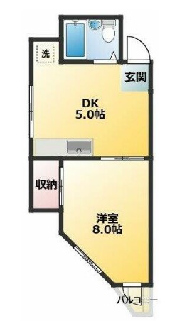 三浦ビルの間取り