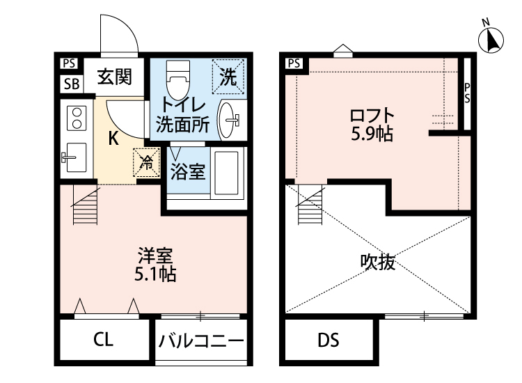 Caminoalta東大宮の間取り