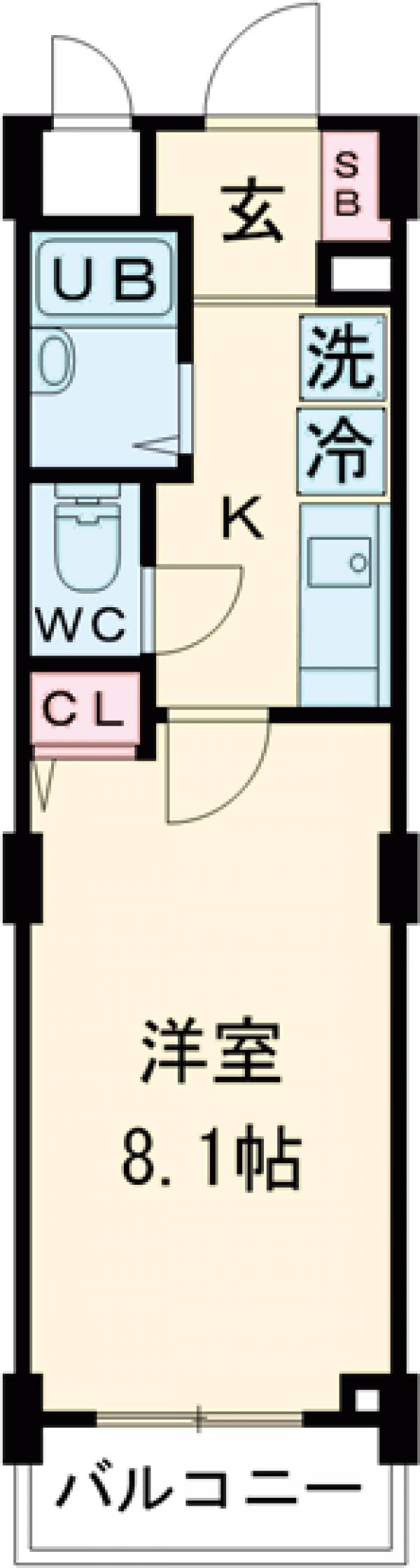 アーデン目黒不動前の間取り