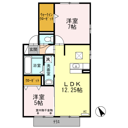 スカイエイトの間取り