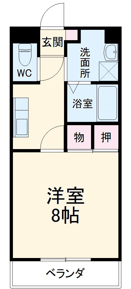 WING HILLSの間取り