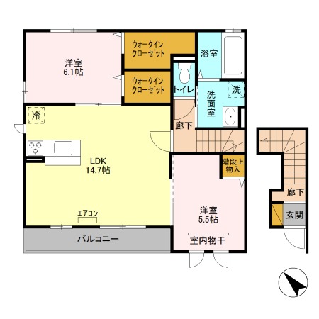 アーク本郷 弐番館の間取り