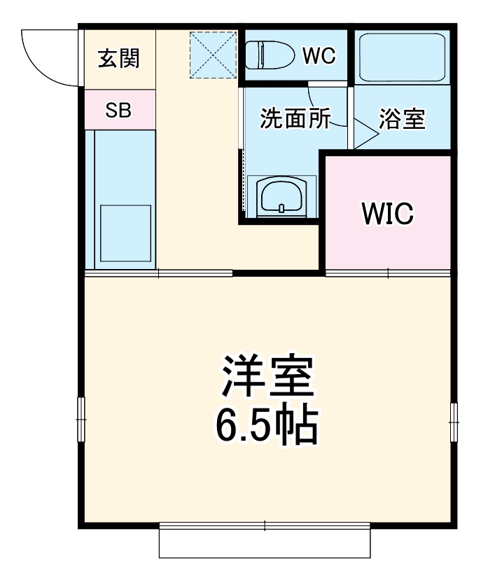 ペディガーデン一番館の間取り