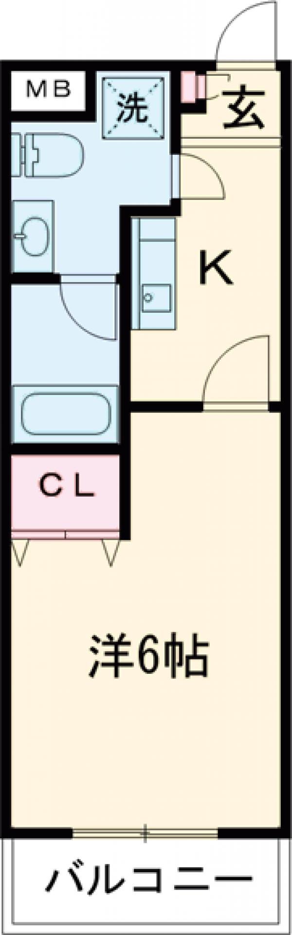 S・FLATⅡの間取り