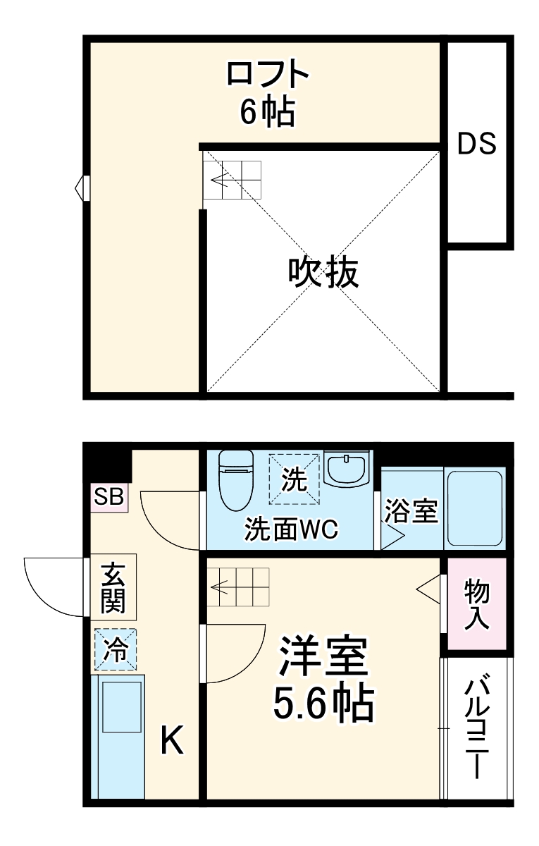 メイプル見沼の間取り