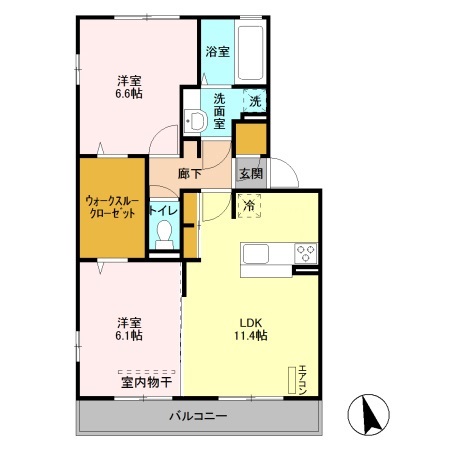 House Bebeの間取り