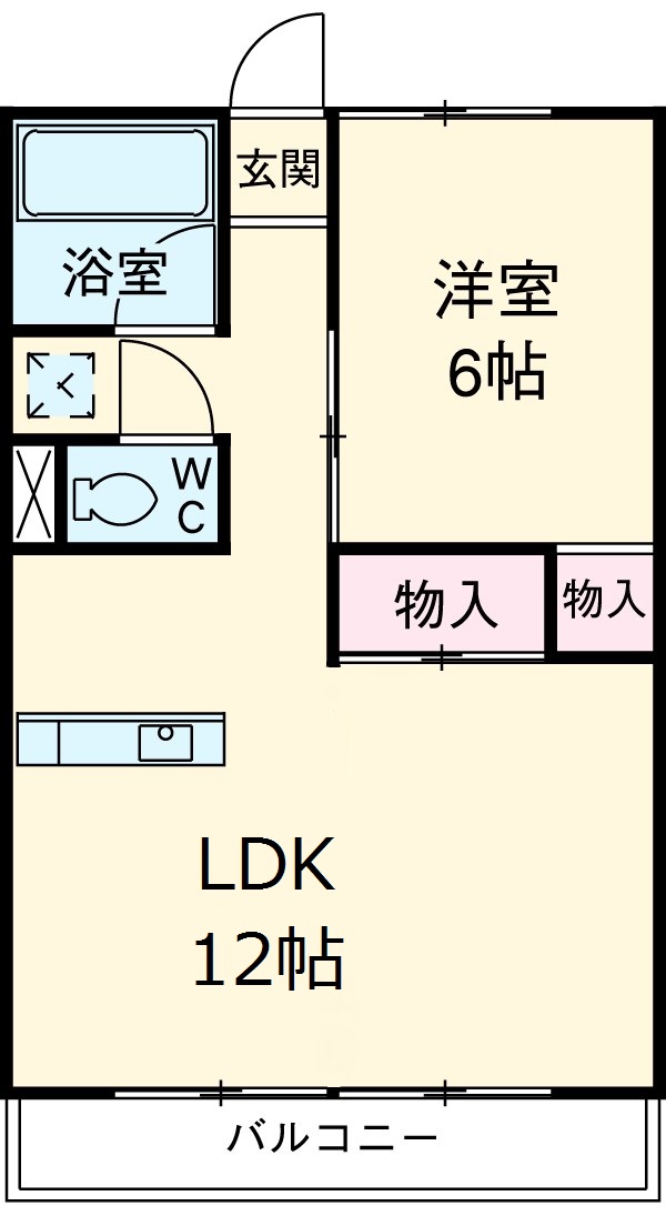 大東山ビルの間取り
