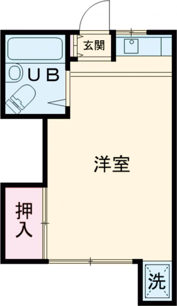 パステル弦巻の間取り