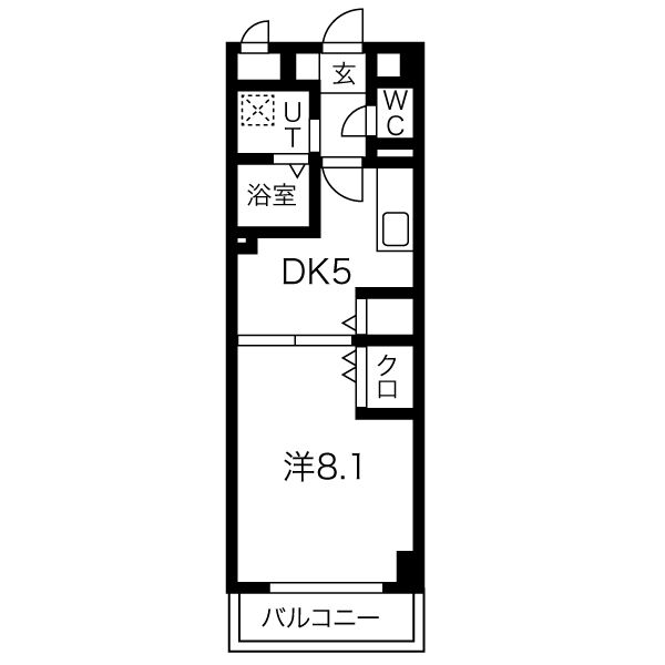 ソレイユ七宝の間取り