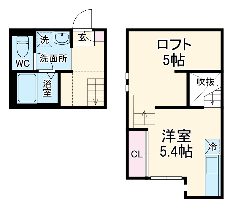 ＲＩＺＥＳＴ宮原の間取り