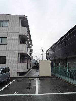 3/12 駐車場