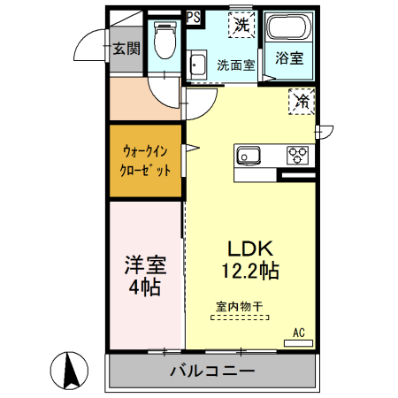 ファルナーズの間取り