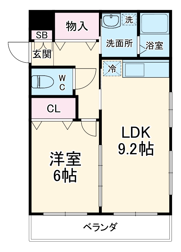 プランドールの間取り