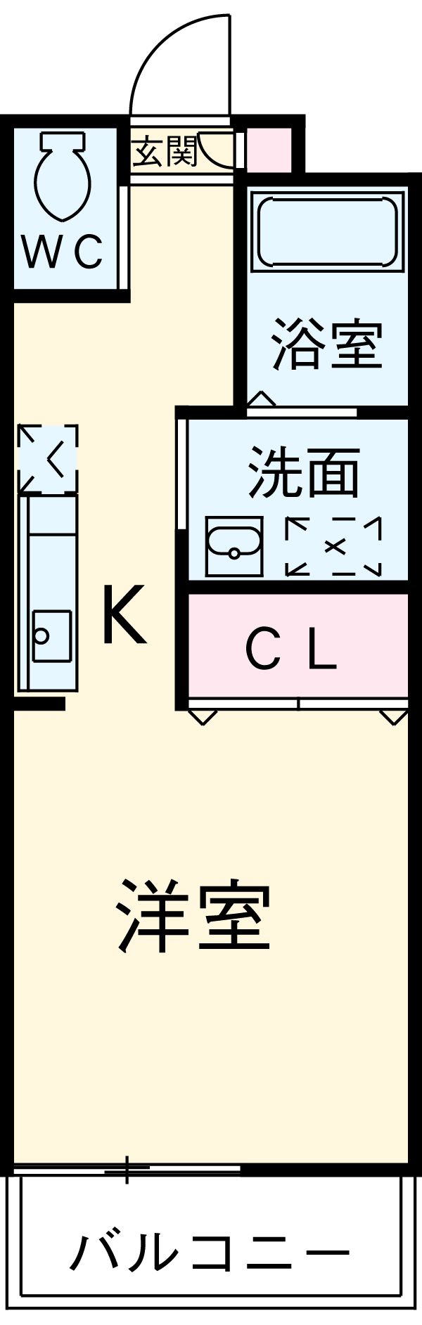フモールナカネの間取り