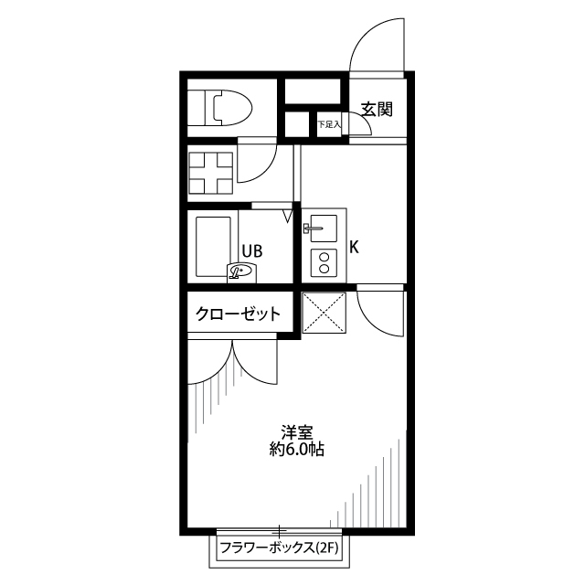 アムール大平の間取り