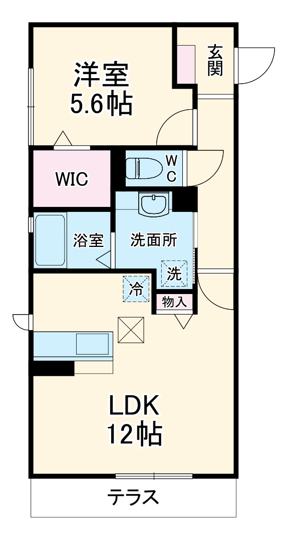 ハピネスⅡの間取り