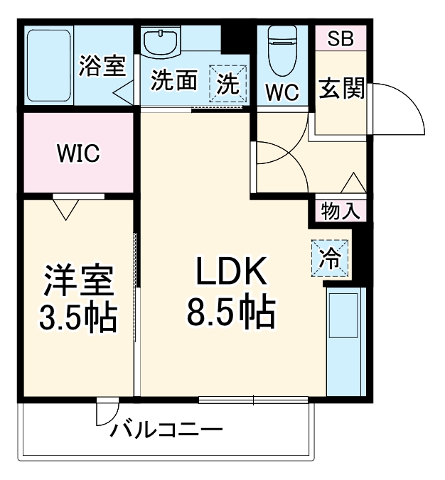 olen kotonaの間取り
