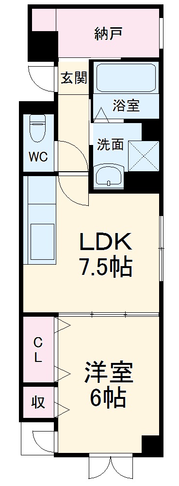 Klingel Baumの間取り