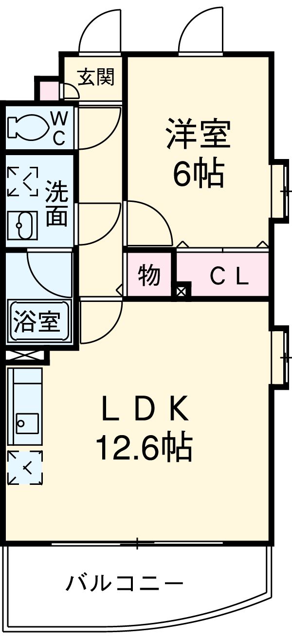 コンフォール浮間舟渡の間取り