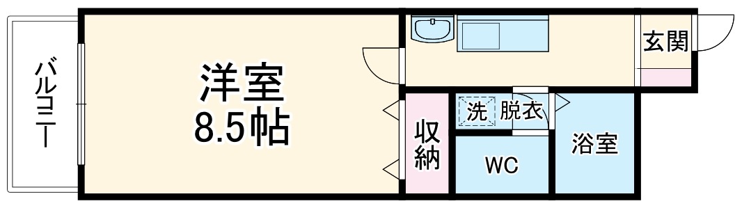 ドミール市木の間取り