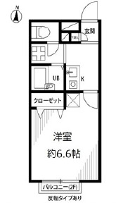 アンプルール ブワ スーブニールの間取り