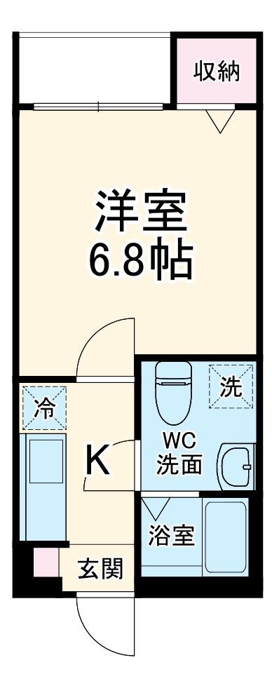 CUBE宮原の間取り