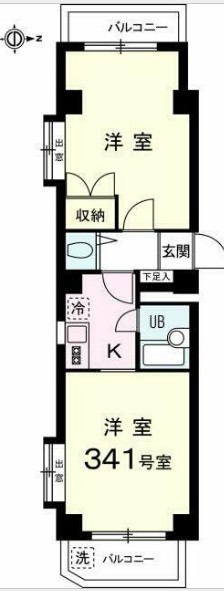 アーバンリゾート世田谷PART3の間取り