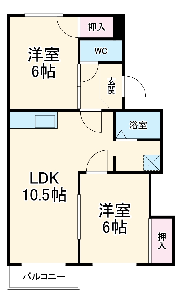 サンシャイン90の間取り