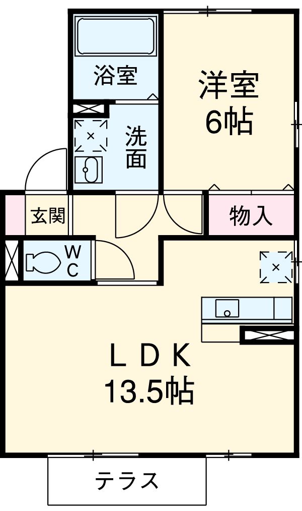 ウィルモア21Cの間取り