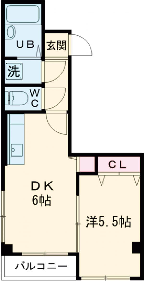 サングレイス吉田の間取り