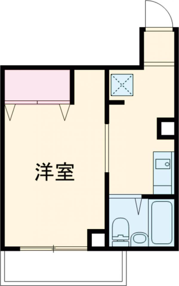 クレール浅野の間取り