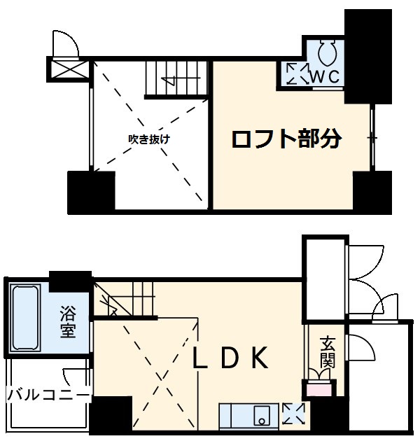 Y's GARDEN・703号室の間取り