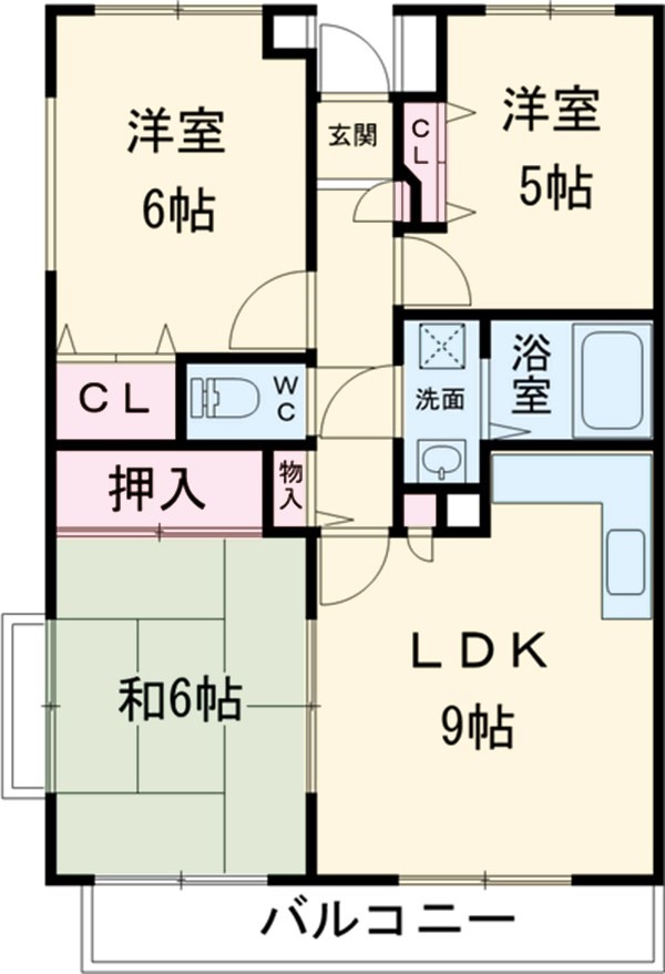 パークヒル大宮の間取り