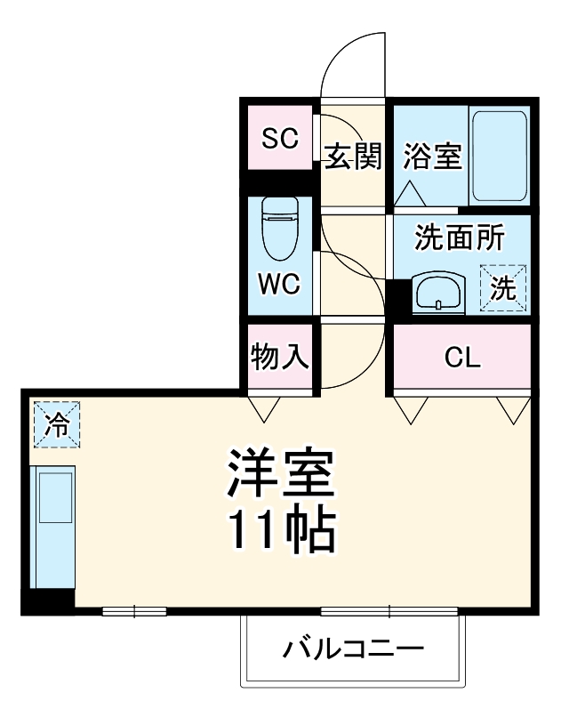 My Coronet Bの間取り