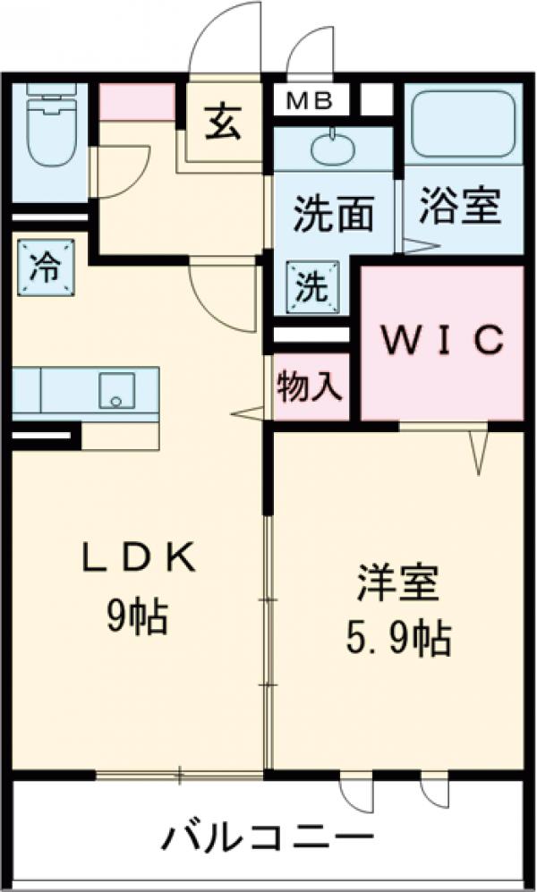 プレミール品川豊町の間取り