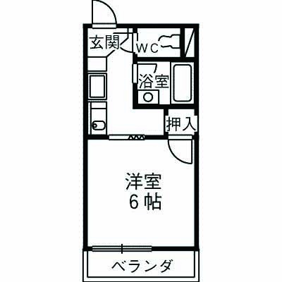 Surplus One 錦の間取り