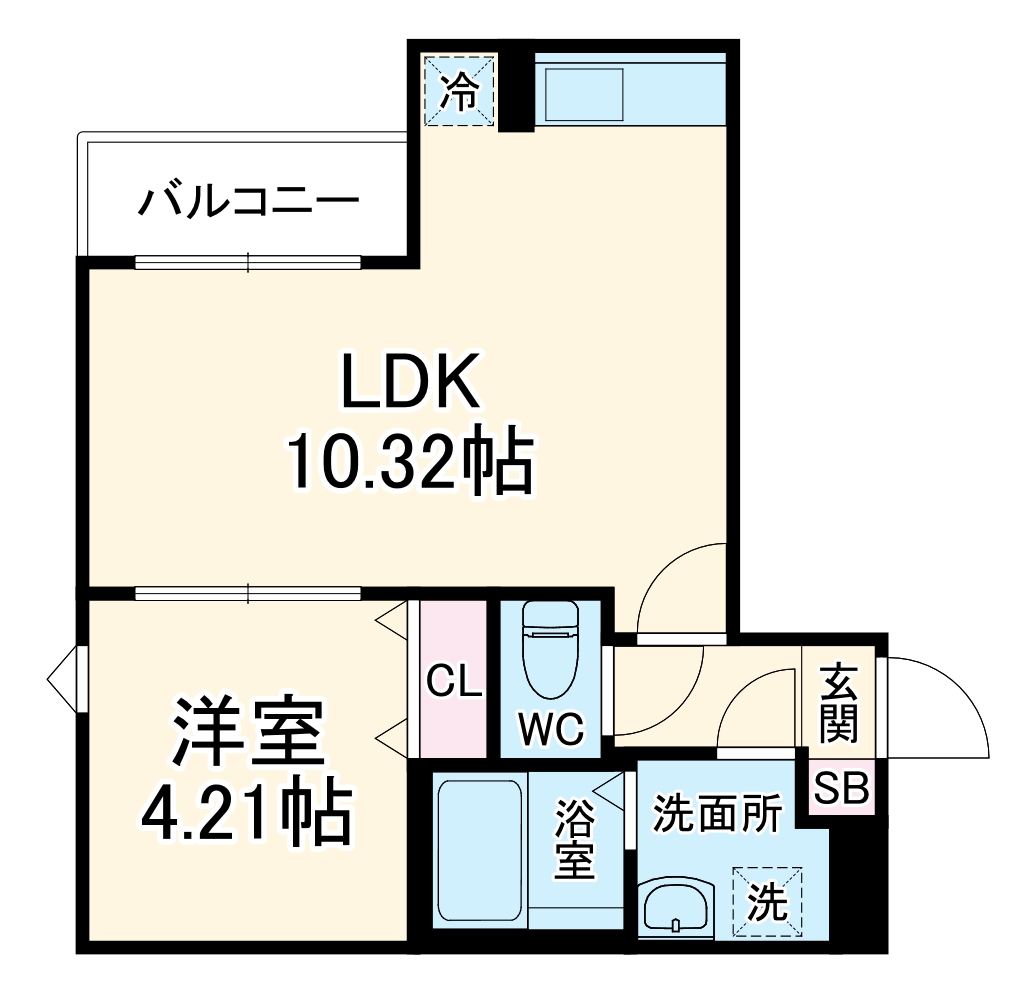 CRASTINE土呂の間取り