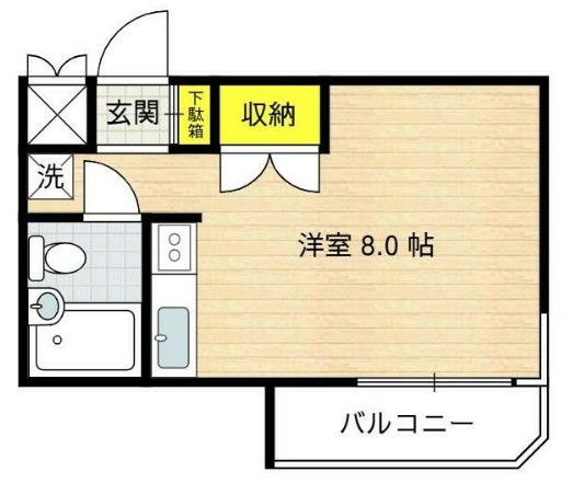 コープまきやⅠの間取り