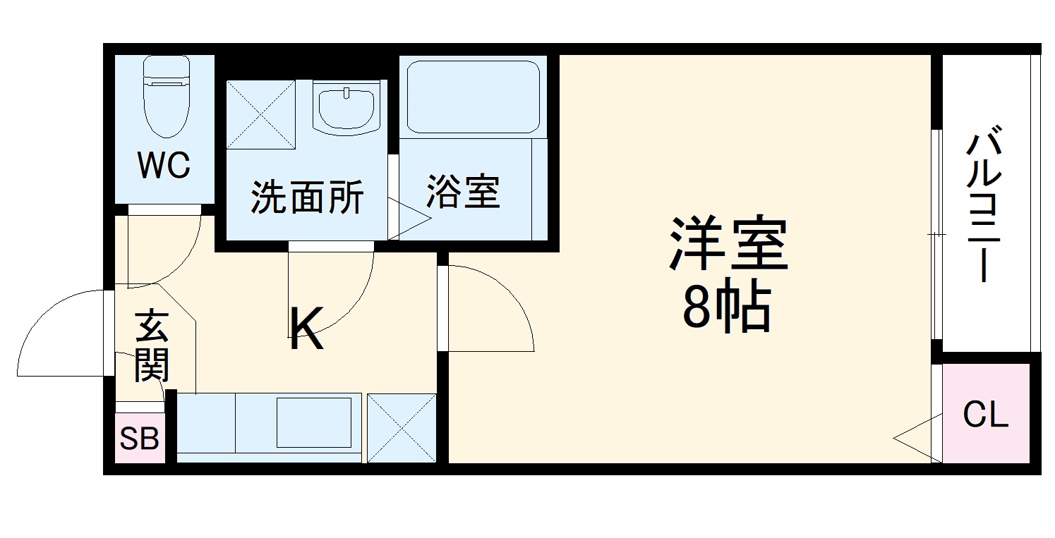 ＯＮＥ　ＦＯＲ　ＡＬＬ大宮の間取り