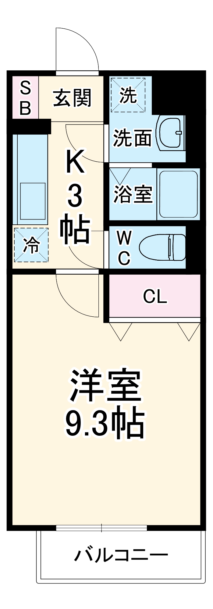 リュミエールの間取り