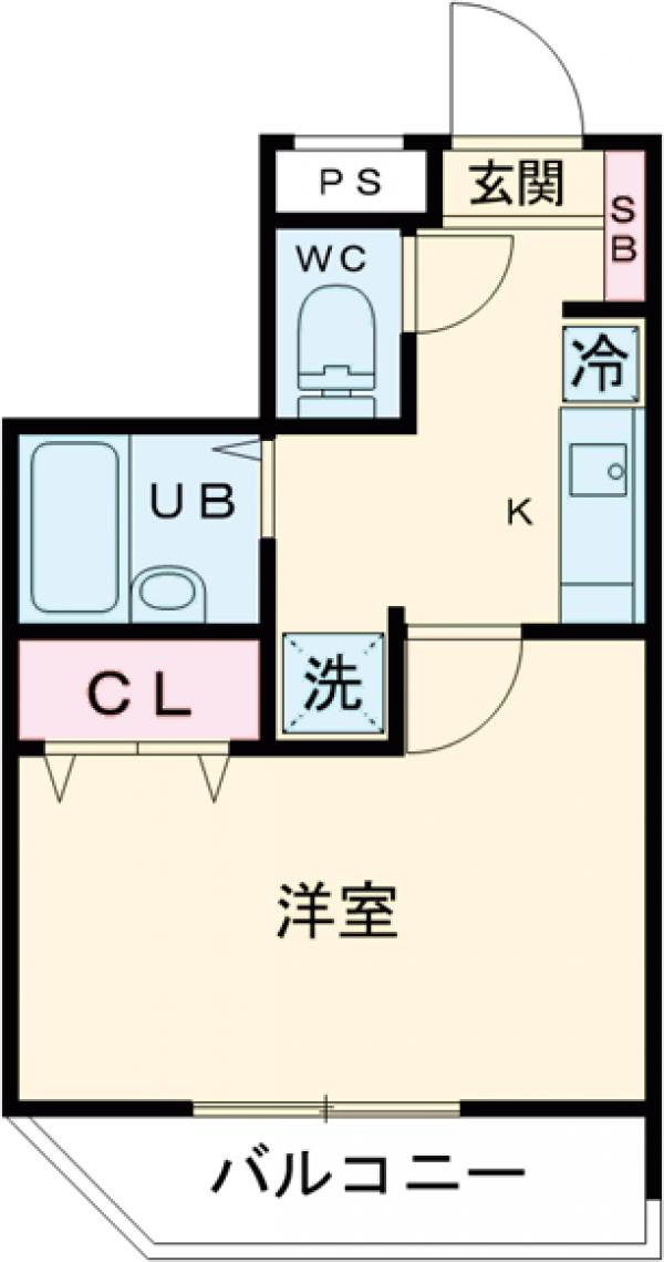 スカイコート練馬壱番館の間取り