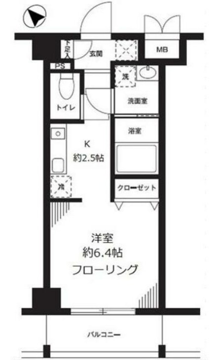 パルメゾン見次公園の間取り
