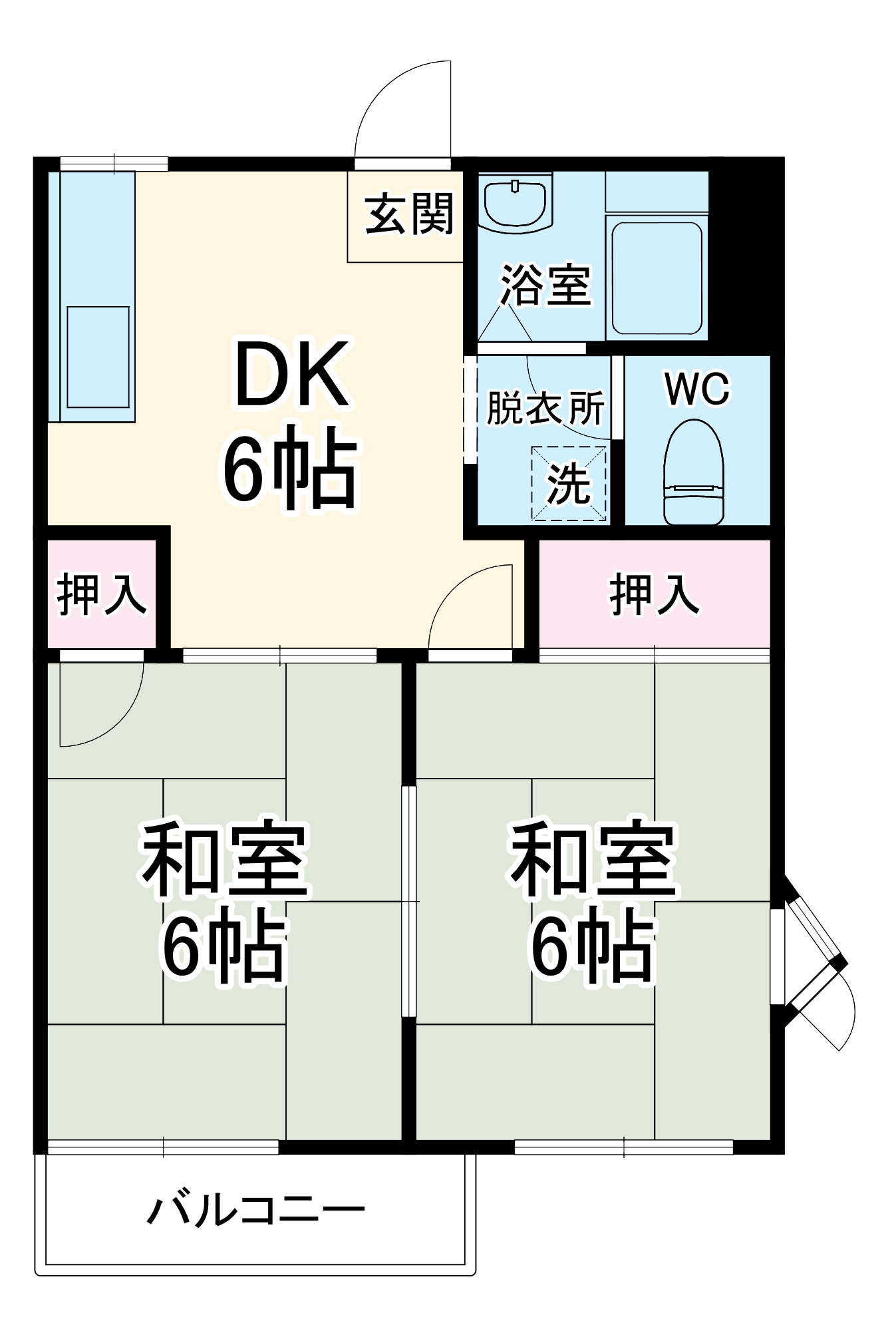 柏ガーデンハイツの間取り