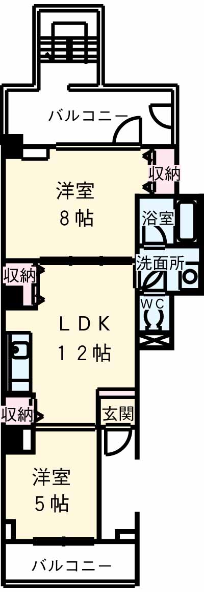 クリニックプラザ21の間取り